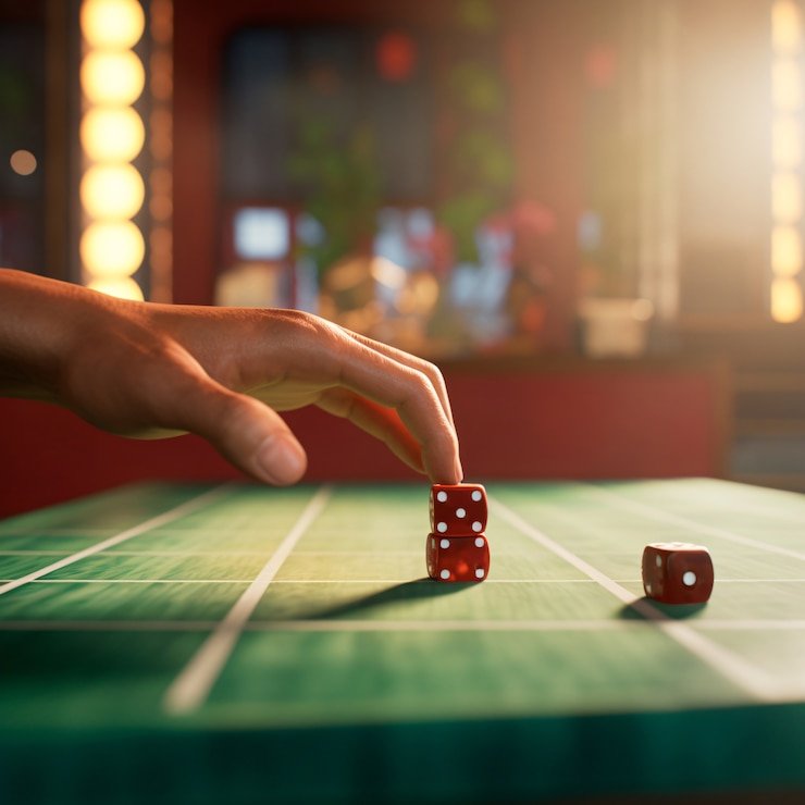 Live casino table and football match schedule interface